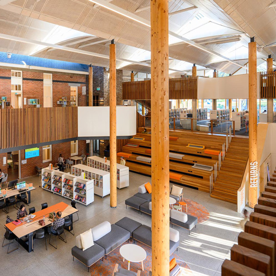 Marrickville Library interior